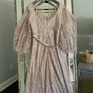 Custom made designer dress for the mother of the bride
